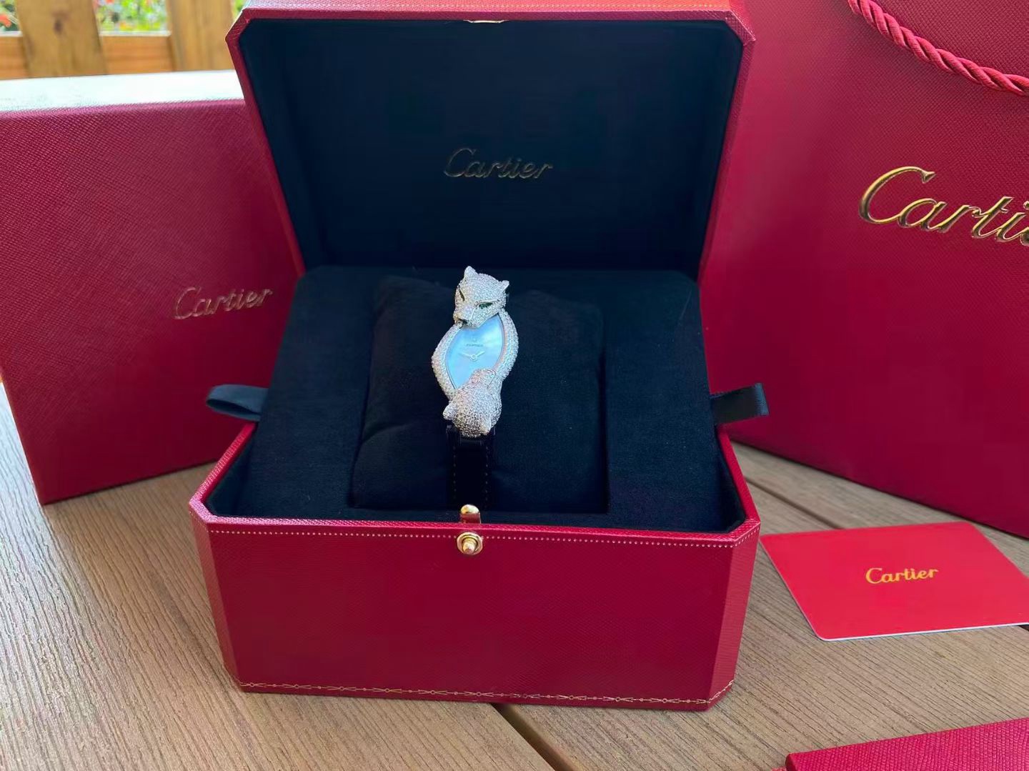 Часы Cartier Panther Jewelry — изображение 10