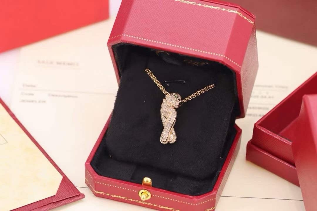 Колье Cartier High Jewelry Collection «Пантера» — изображение 2